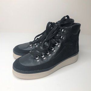 Vince Women's Soren High-Top Sneakers Black